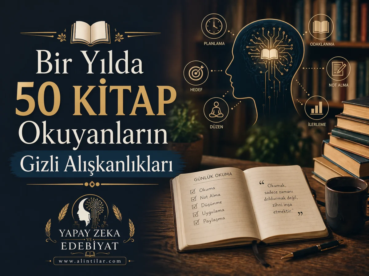 Bir Yılda 50 Kitap Okuyanların Gizli Alışkanlıkları